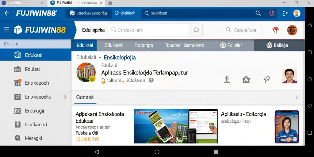 Tampilan antarmuka FUJIWIN88 yang intuitif dan menarik.