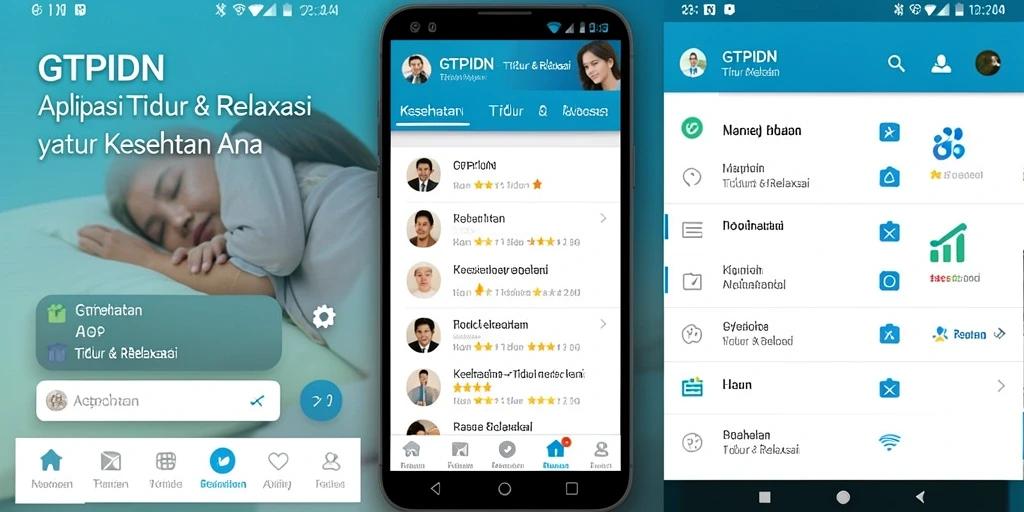 Tampilan antarmuka GTPIDN yang menenangkan dan intuitif.
