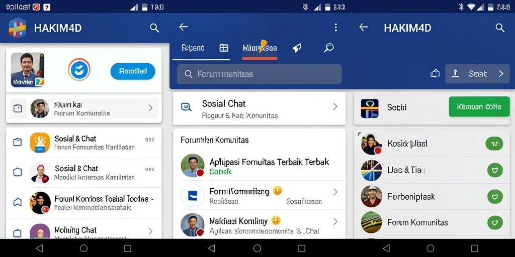 Tampilan antarmuka HAKIM4D yang menarik dan interaktif.