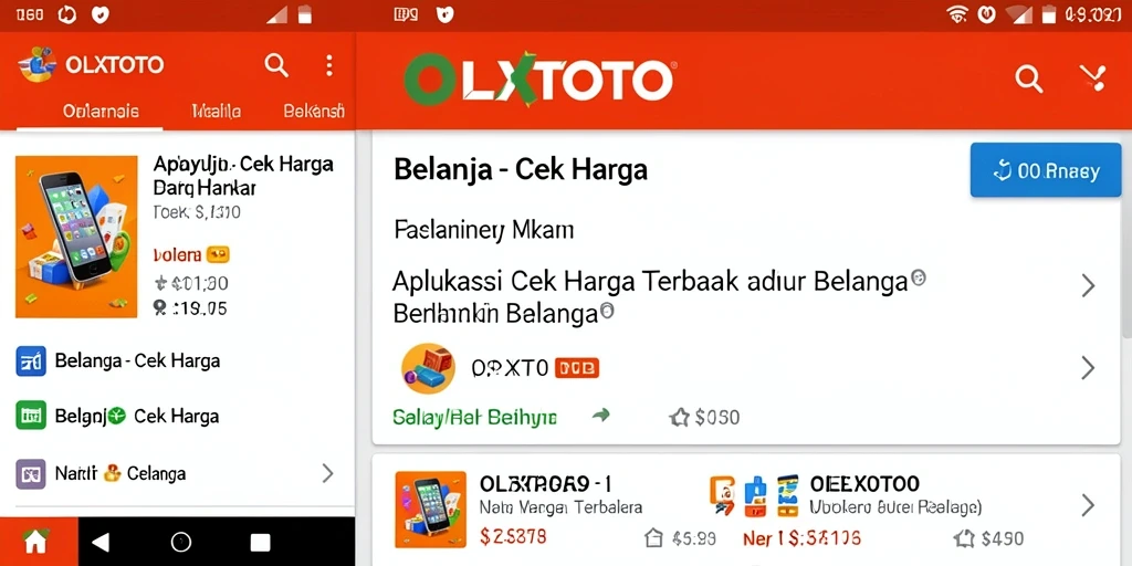 Tampilan antarmuka OLXTOTO untuk Cek Harga yang user-friendly.