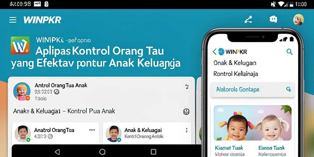 Antarmuka WINPKR yang mudah digunakan untuk kontrol orang tua.